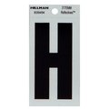 Hillman 3" Blk H Thin Adhesive 839494